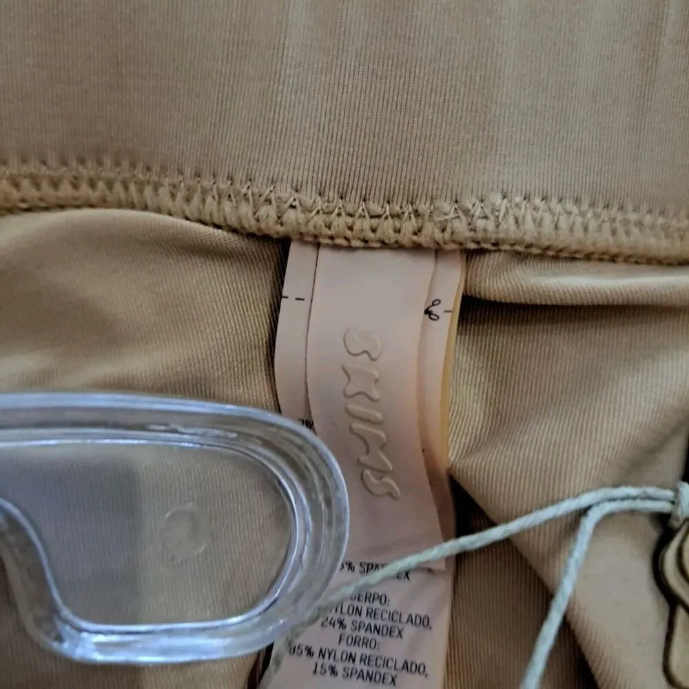 Skims Tube Skirt Bottom Cover Up Size 3X Signature Swim Almond Kim Kardashian